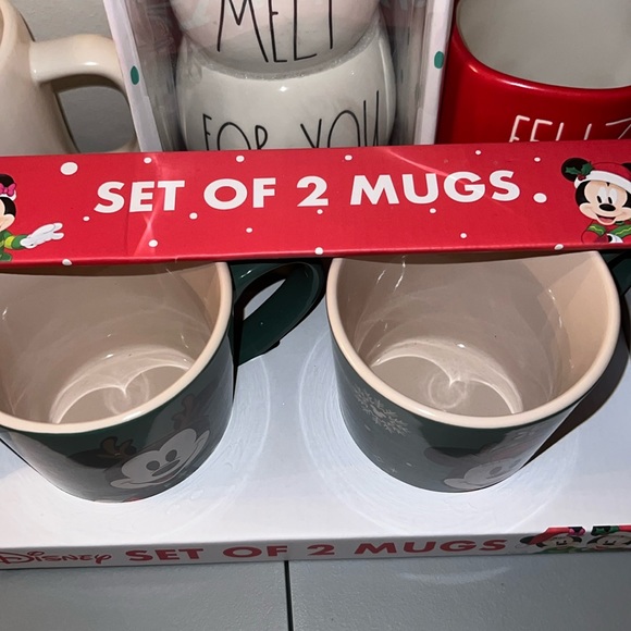 DISNEY MICKEY AND MINNIE SET OF 2 MUGS - Picture 4 of 4